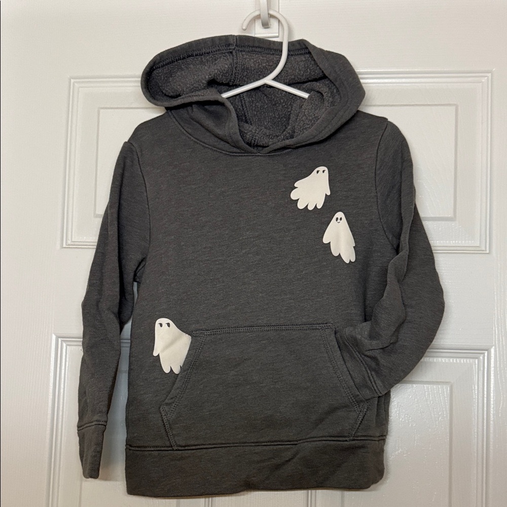 Catalina Dark Gray Hoodie with Ghost Designs